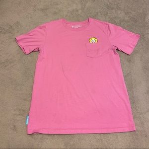 Men’s L Pink Radiate Positivity Dutch Bros Shirt